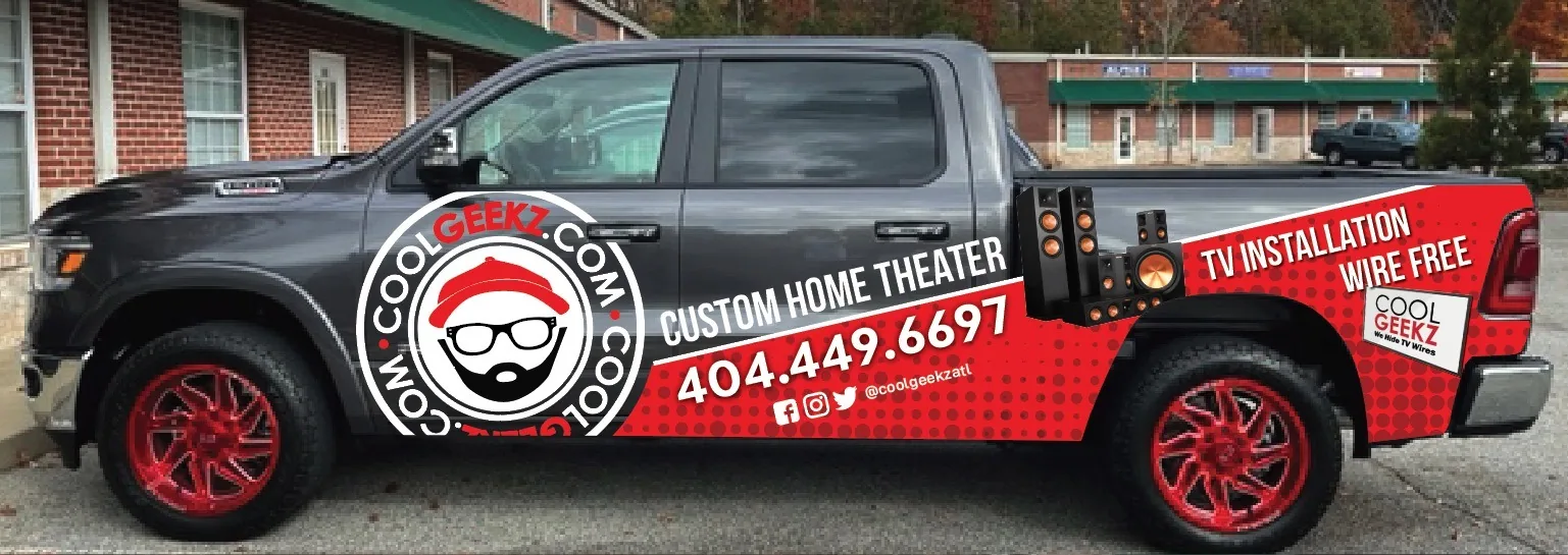 Cool Geekz Truck Wrap