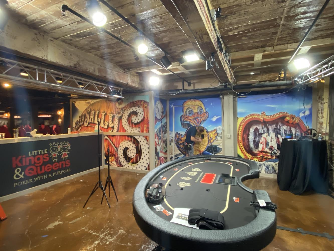 BOGA interior wall murals and graphics