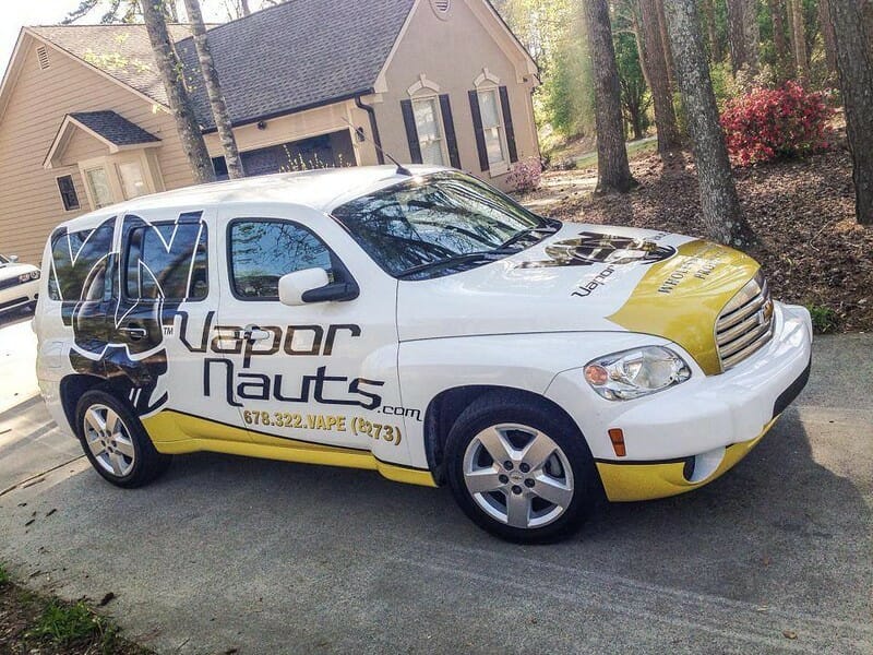 Vapor Nauts Vehicle Wrap